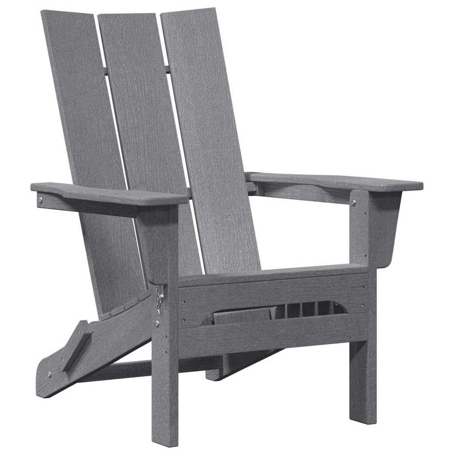 Vouw Adirondack Stoel Lichtgrijs 80,5 x 74,5 x 92 cm HDPE