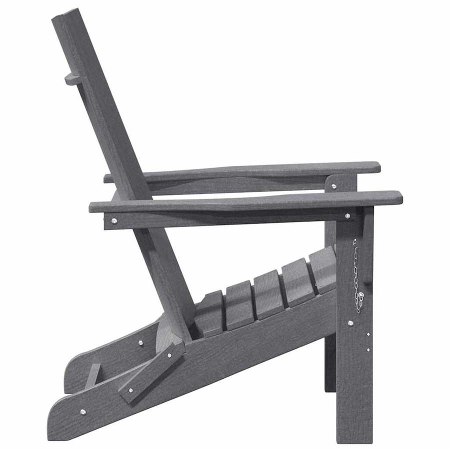 Vouw Adirondack Stoel Lichtgrijs 80,5 x 74,5 x 92 cm HDPE