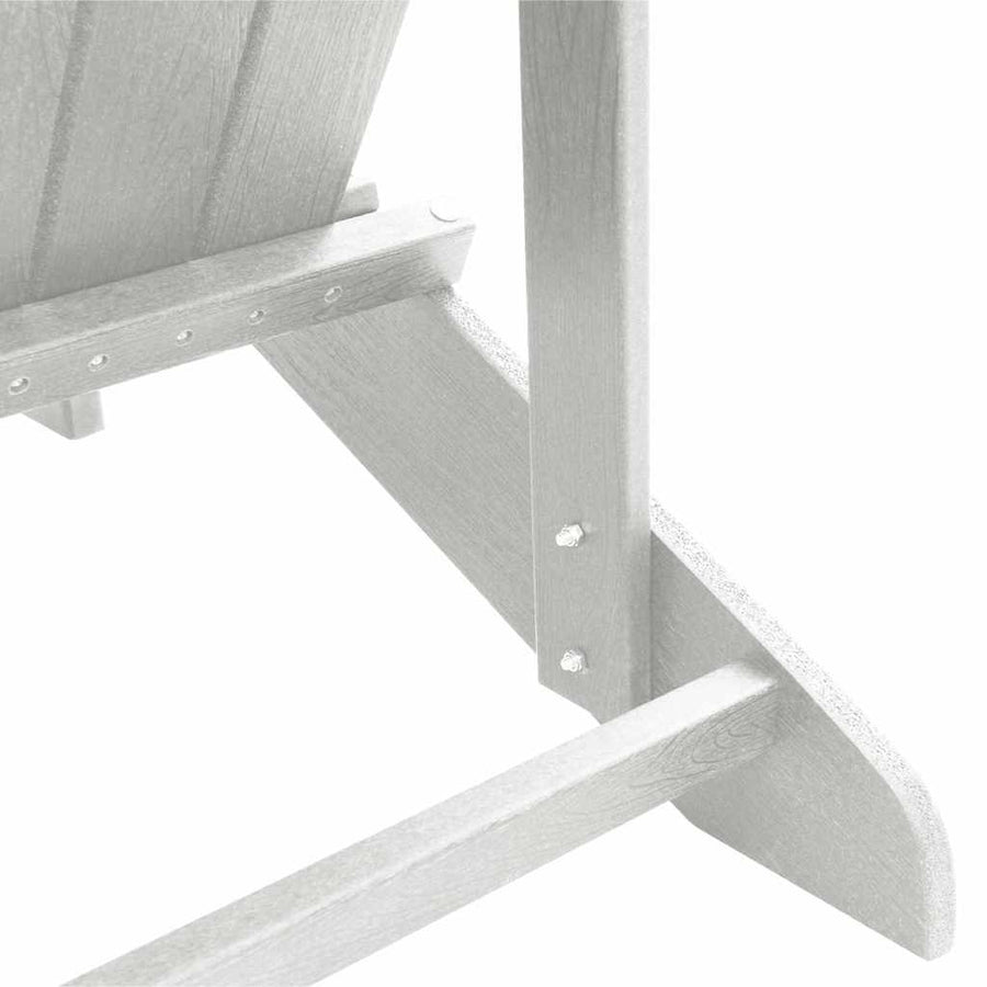 Adirondack-stoel Wit 82 x 74 x 92 cm HDPE