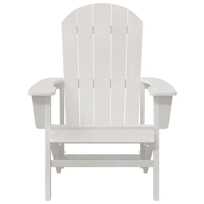 Adirondack-stoel Wit 82 x 74 x 92 cm HDPE