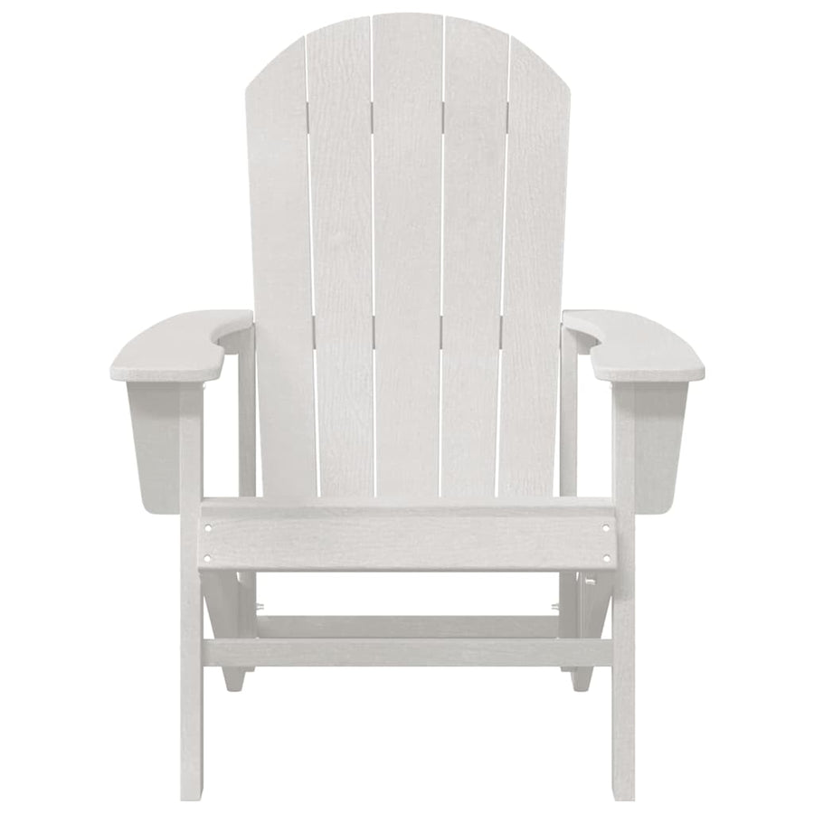 Adirondack-stoel Wit 82 x 74 x 92 cm HDPE