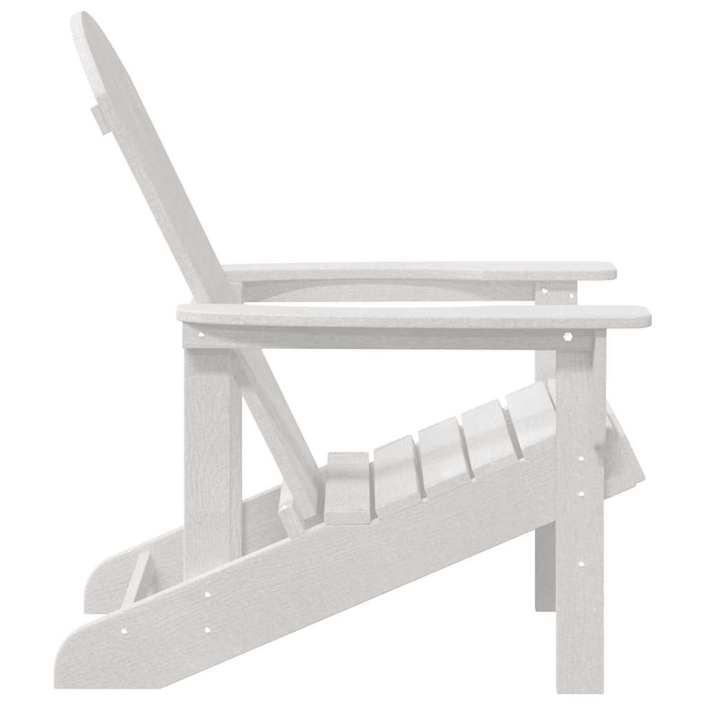 Adirondack-stoel Wit 82 x 74 x 92 cm HDPE