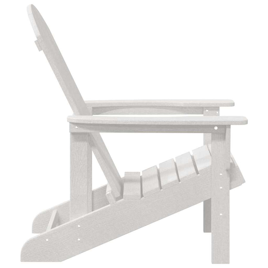 Adirondack-stoel Wit 82 x 74 x 92 cm HDPE
