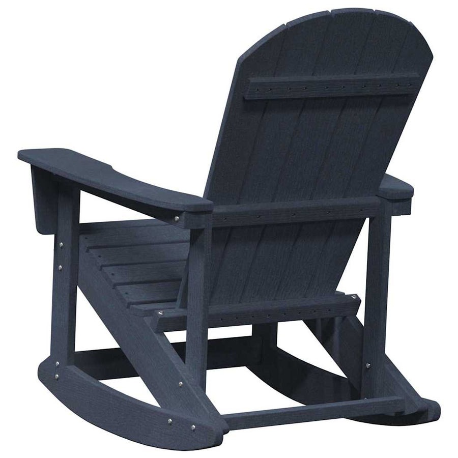 Adirondack Schommelstoel Marineblauw 92 x 73,5 x 92 cm HDPE