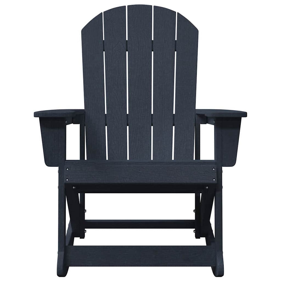 Adirondack Schommelstoel Marineblauw 92 x 73,5 x 92 cm HDPE