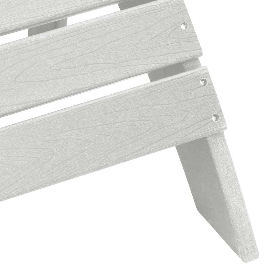 Adirondack-stoel Wit 82 x 74 x 92 cm HDPE