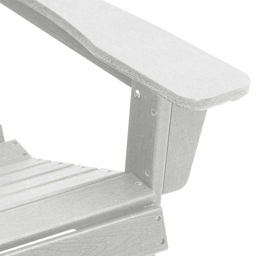 Adirondack-stoel Wit 82 x 74 x 92 cm HDPE
