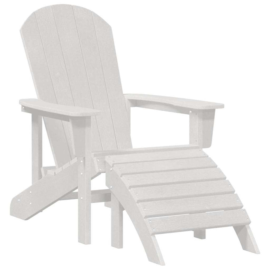 Adirondack-stoel Wit 82 x 74 x 92 cm HDPE