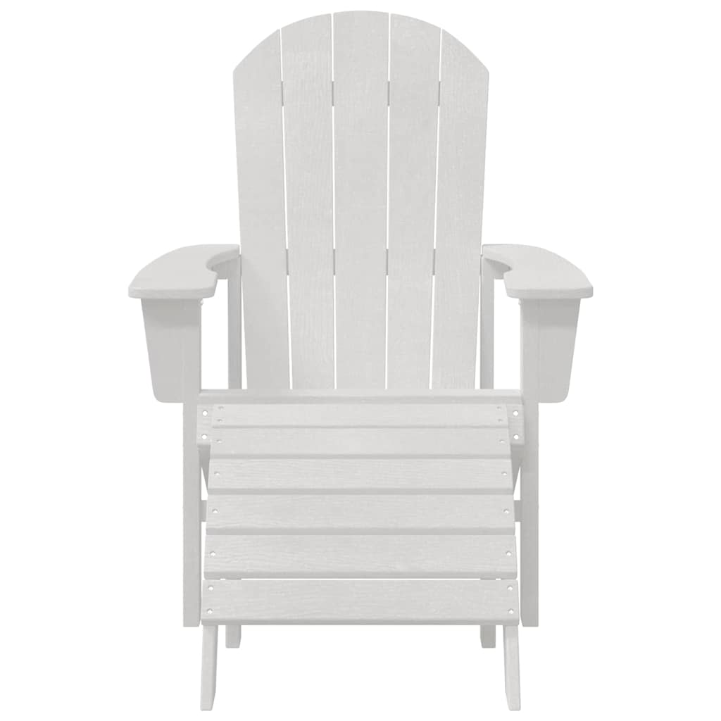 Adirondack-stoel Wit 82 x 74 x 92 cm HDPE