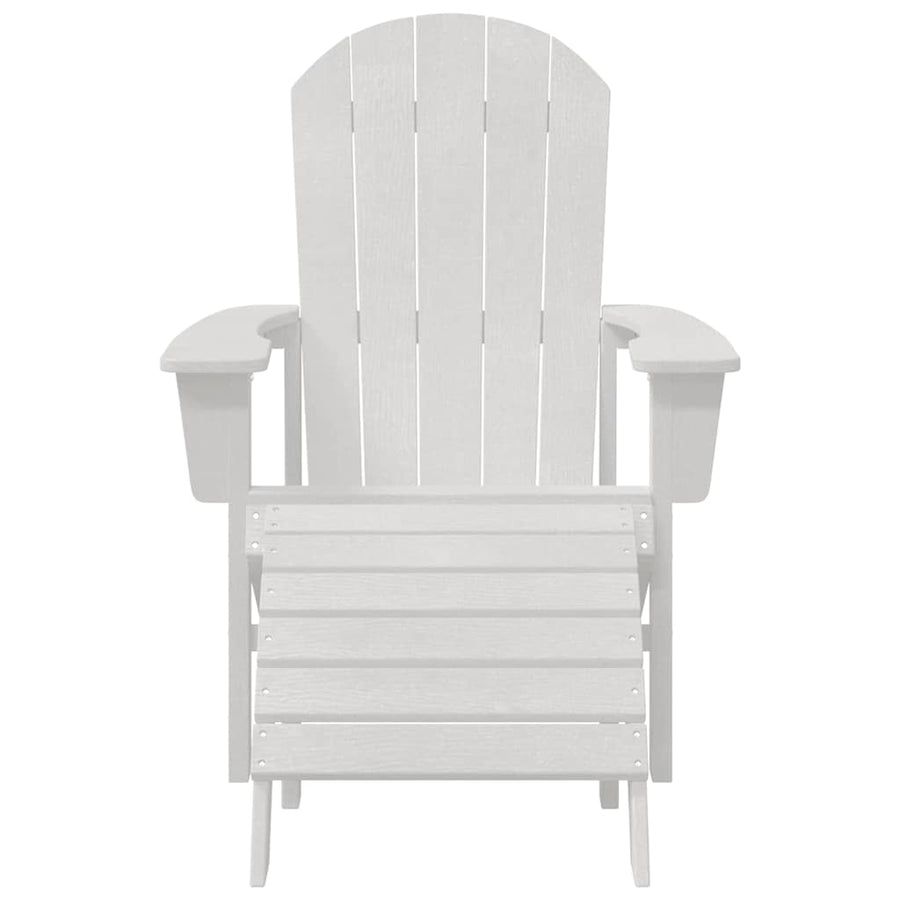 Adirondack-stoel Wit 82 x 74 x 92 cm HDPE