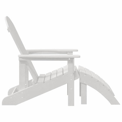 Adirondack-stoel Wit 82 x 74 x 92 cm HDPE