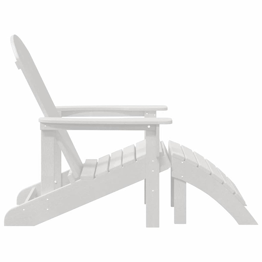 Adirondack-stoel Wit 82 x 74 x 92 cm HDPE