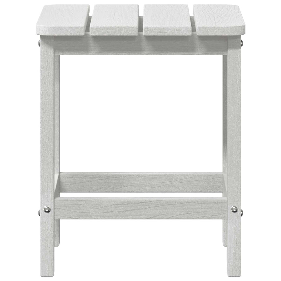 Bijzettafel Wit 38 x 38 x 46 cm Polyetheen