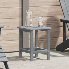 Adirondack Zij Tafel Lichtgrijs 38 x 38 x 46 cm HDPE