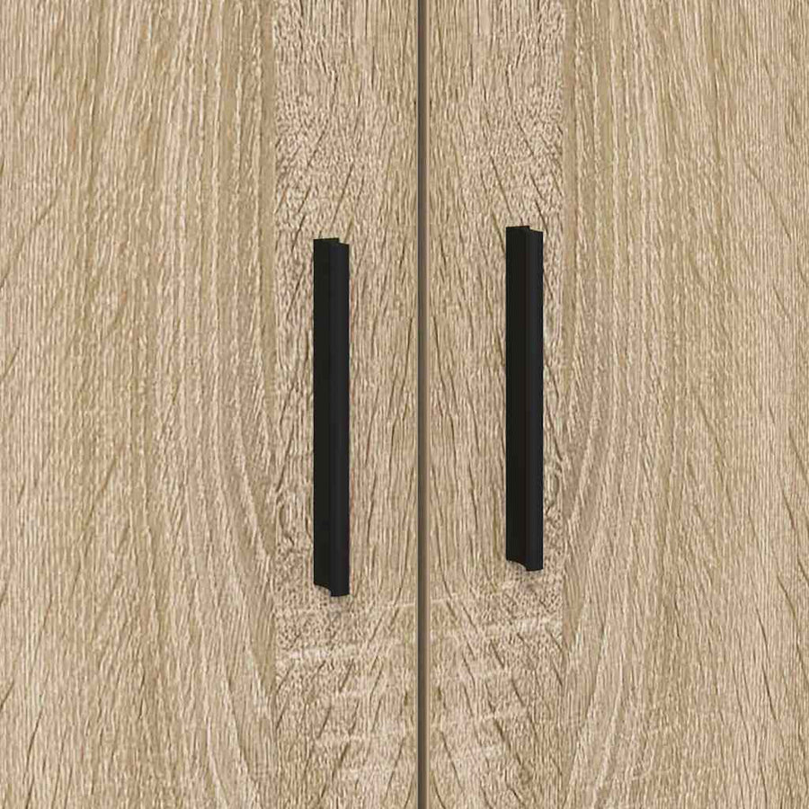 Bedframe met lade Sonoma Eiken 90 x 190 cm Bewerkt hout