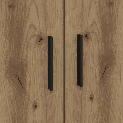 Bedframe Met Lade Artisan Eiken Bewerkt Hout artisanaal eikenkleurig