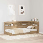 Hoofdbord met plank Artisan Eiken 100 cm bewerkt hout