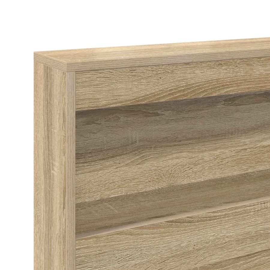 Opberghoofdbord Sonoma Eiken Bewerkt hout
