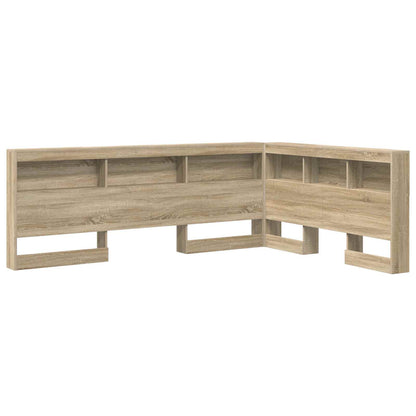 Opberghoofdbord Sonoma Eiken Bewerkt hout