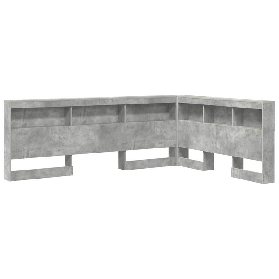 Opberghoofdbord Met Plank 160 Cm Bewerkt Hout 160 x 200 cm