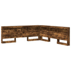Opberghoofdbord plank gerookt eiken 180 cm