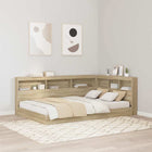 Hoofdbord met plank Sonoma Eiken 207,5 cm