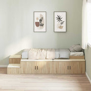 Opbergbedframe Sonoma Eiken 244x127x53,5 cm