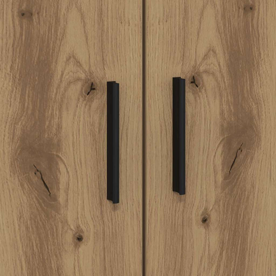 | Opbergbedframe | met opslag Artisan Eiken 80 cm Bewerkt hout