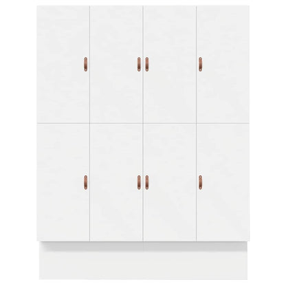 Opbergbedframe met lade met opslag Wit 180 cm Bewerkt hout