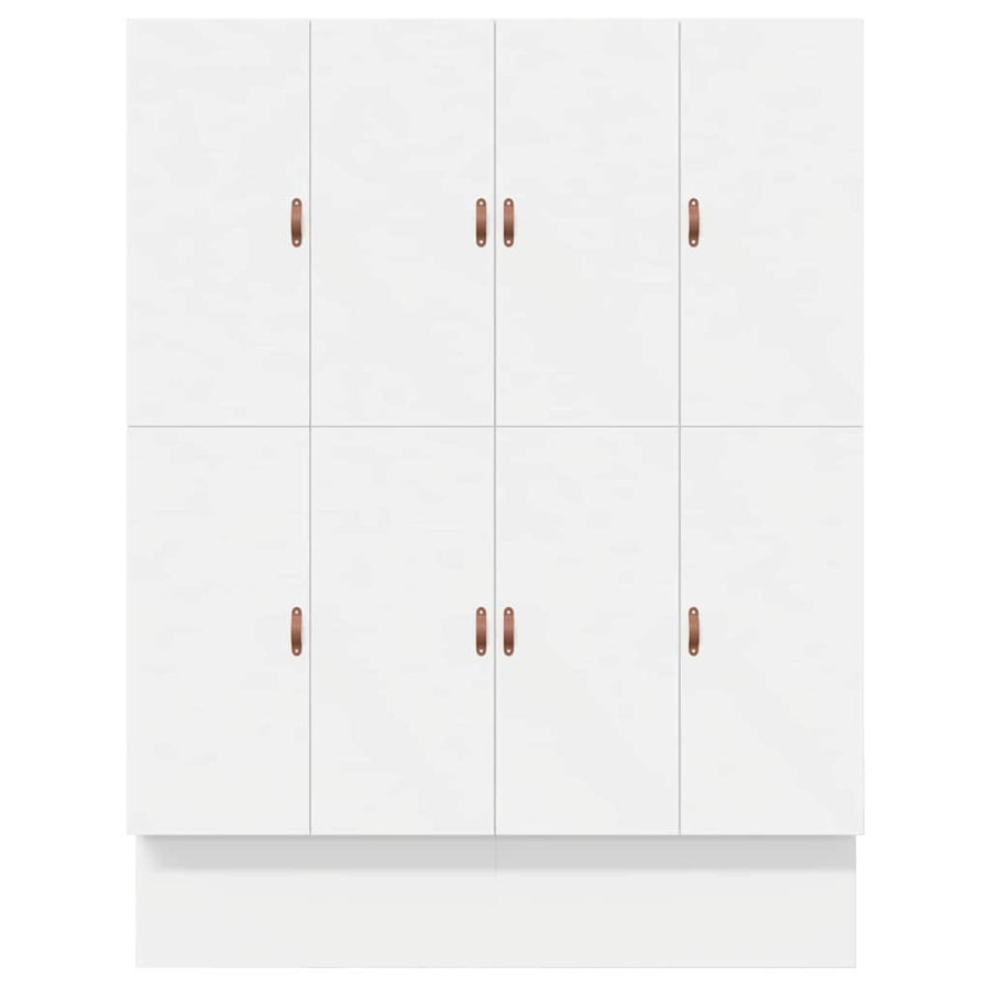 Opbergbedframe met lade met opslag Wit 180 cm Bewerkt hout