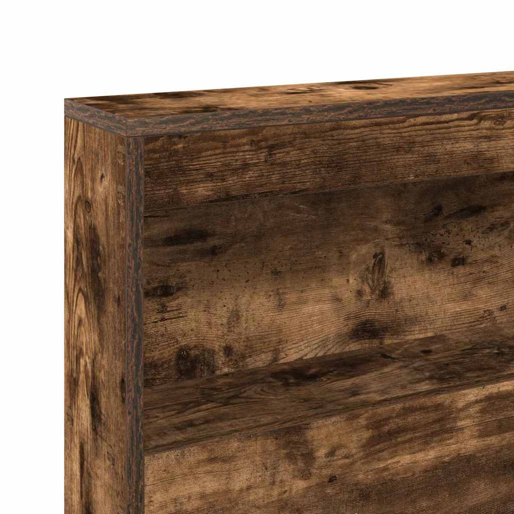 Boekenkast Bed Bewerkt Hout 160 x 200 cm