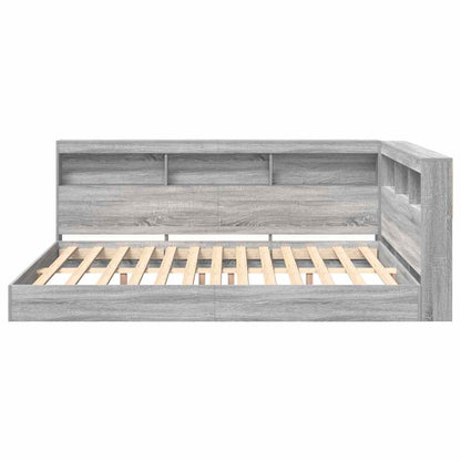 Boekenkast Bed Bewerkt Hout 160 x 200 cm