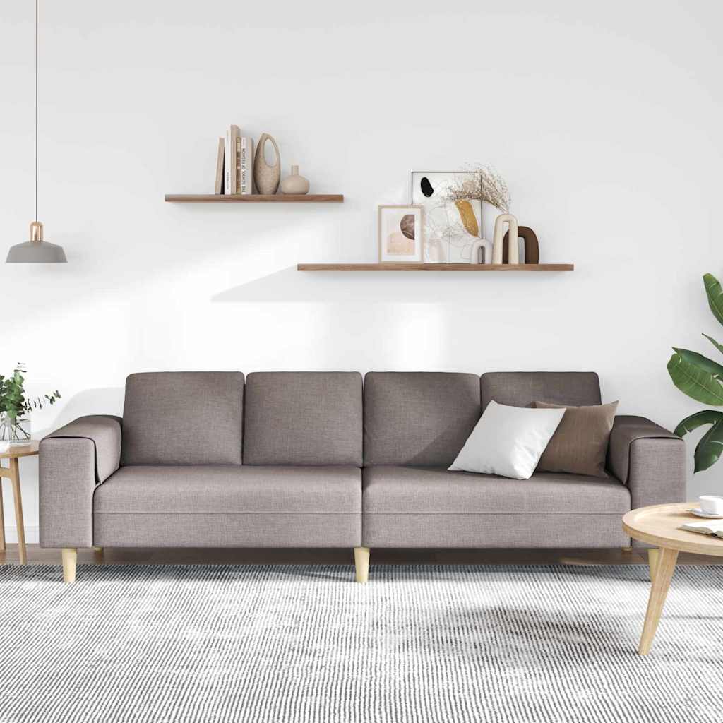 Bankstel Taupe Stof