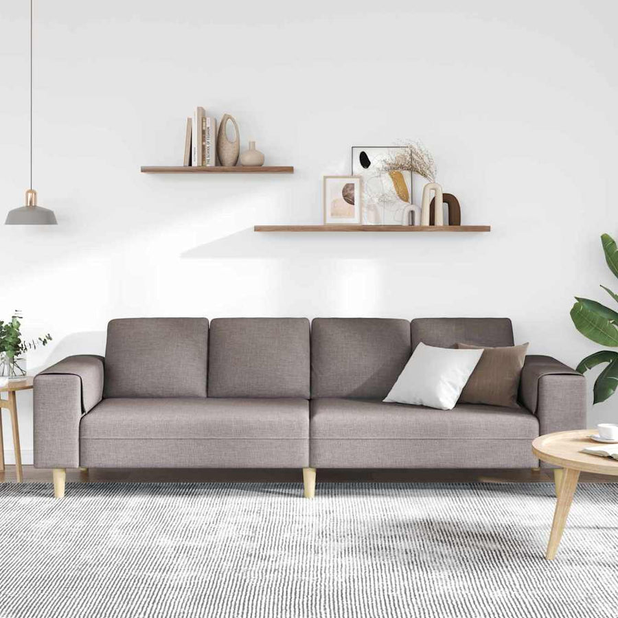 Bankstel Taupe Stof