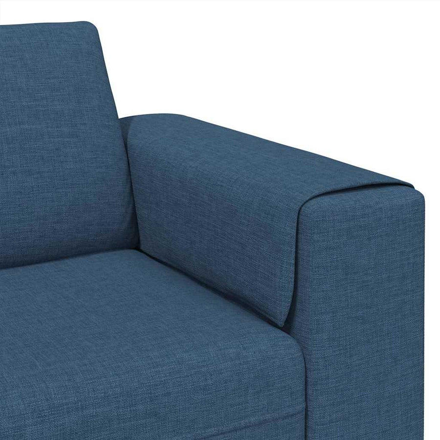 Bankstel Blauw Stof