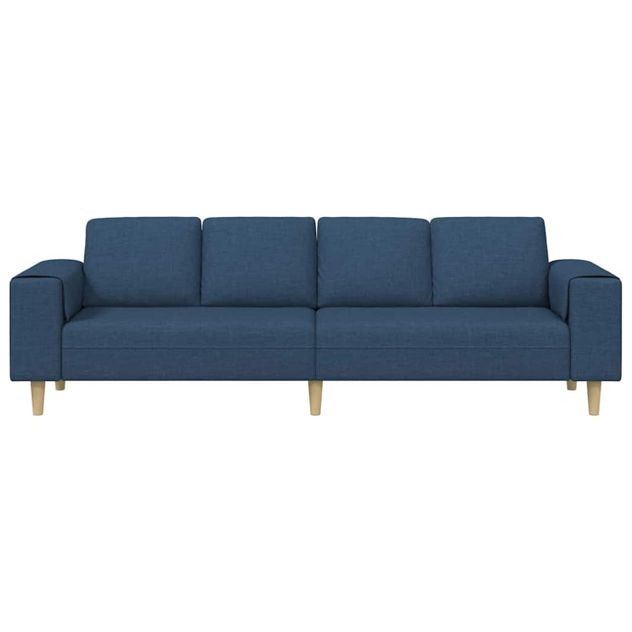 Bankstel Blauw Stof