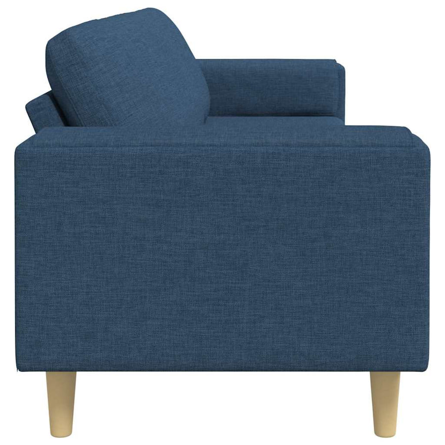 Bankstel Blauw Stof
