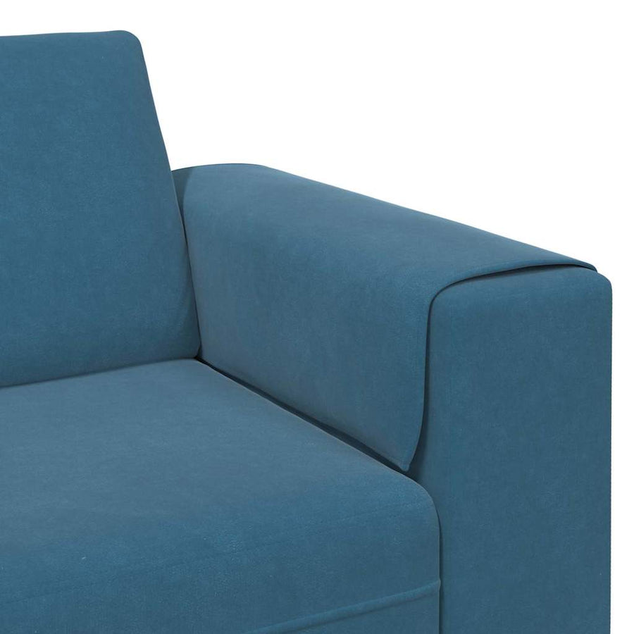 Bankstel Blauw Fluweel