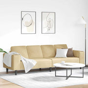 Bank grijs groen 208 cm corduroy katoen