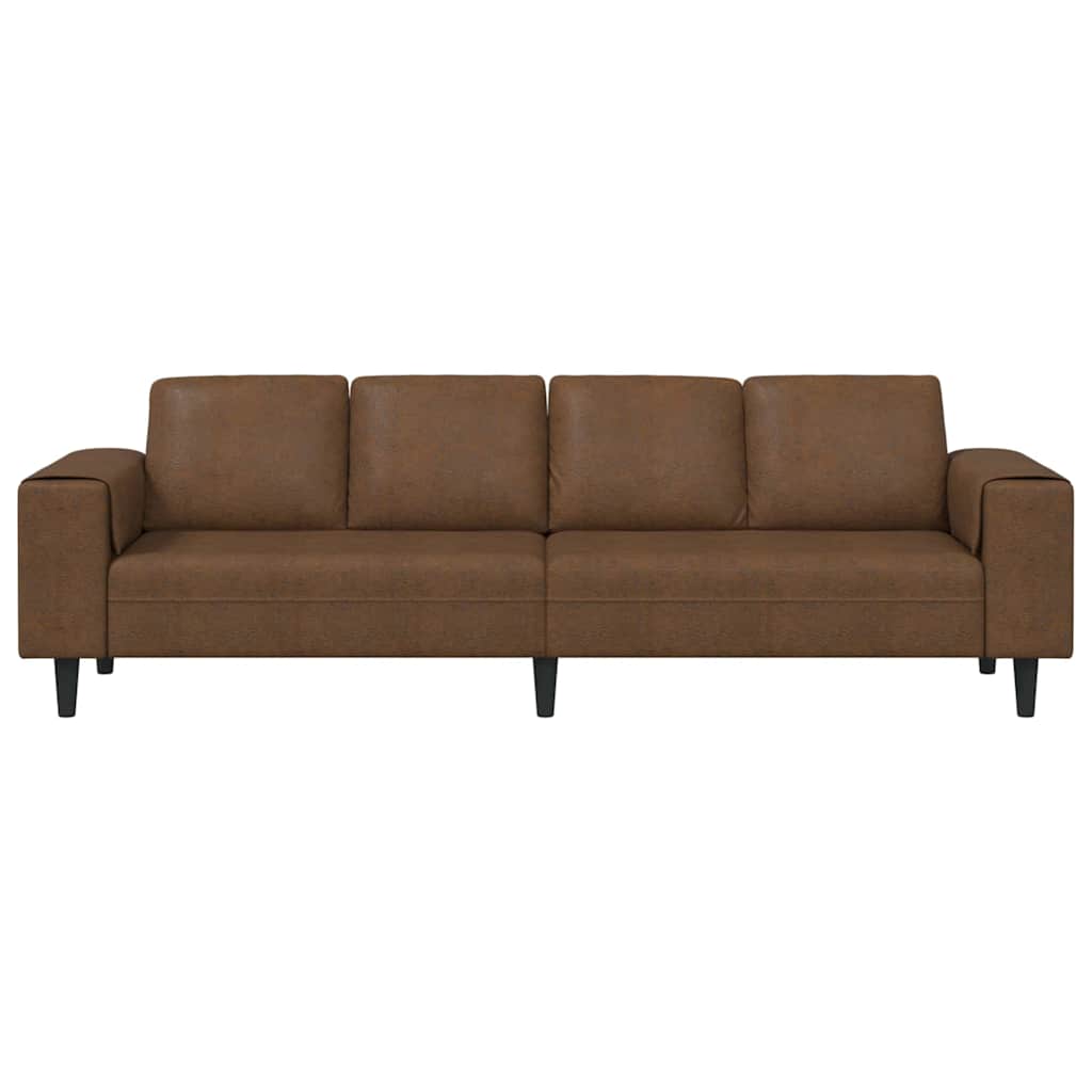 Woonkamer Bank 250 X 77 X 76 Cm Bruin