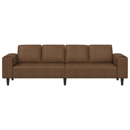 Woonkamer Bank 250 X 77 X 76 Cm Bruin