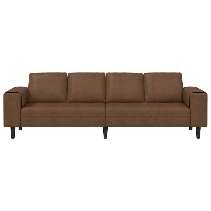 Woonkamer Bank 250 X 77 X 76 Cm Bruin