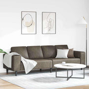 Bank donkergrijs 250x77x76 cm