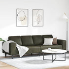 Bank legergroen 250x77x76 cm polyester