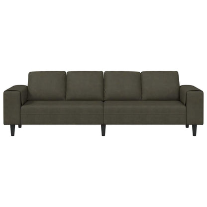 Woonkamer Bank Legergroen 250 x 77 x 76 cm