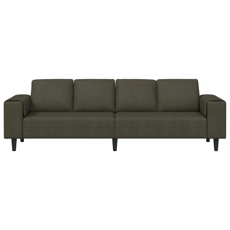 Woonkamer Bank Legergroen 250 x 77 x 76 cm