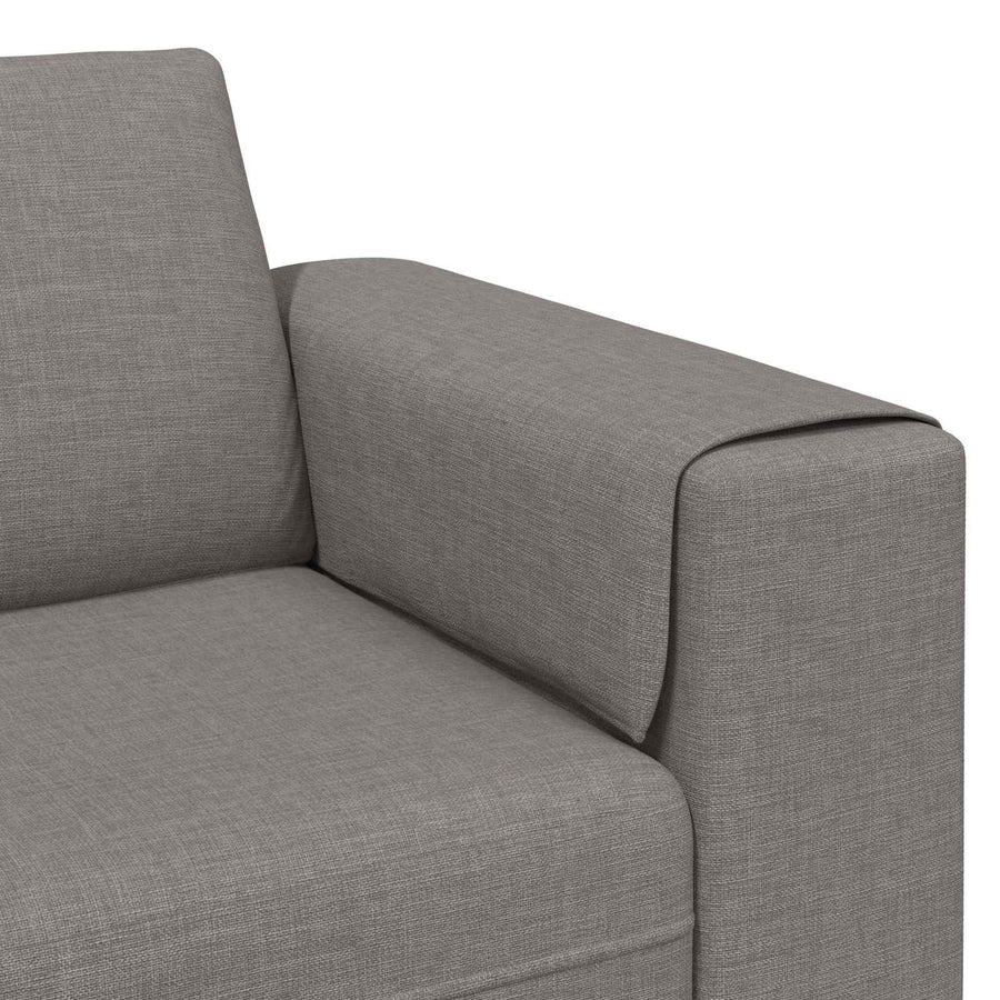 Woonkamer Bank 3 Pcs Polyester Taupe