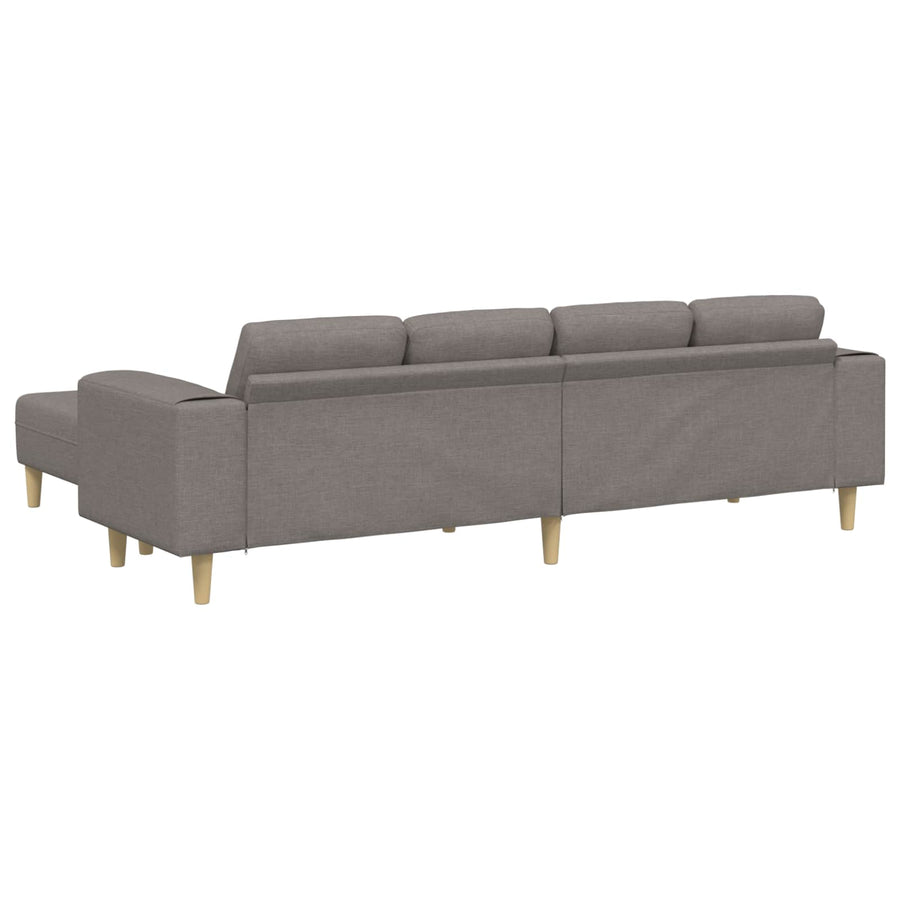 Woonkamer Bank 3 Pcs Polyester Taupe