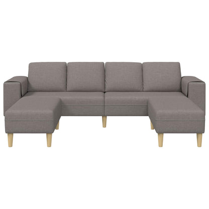 Woonkamer Bank 3 Pcs Polyester Taupe