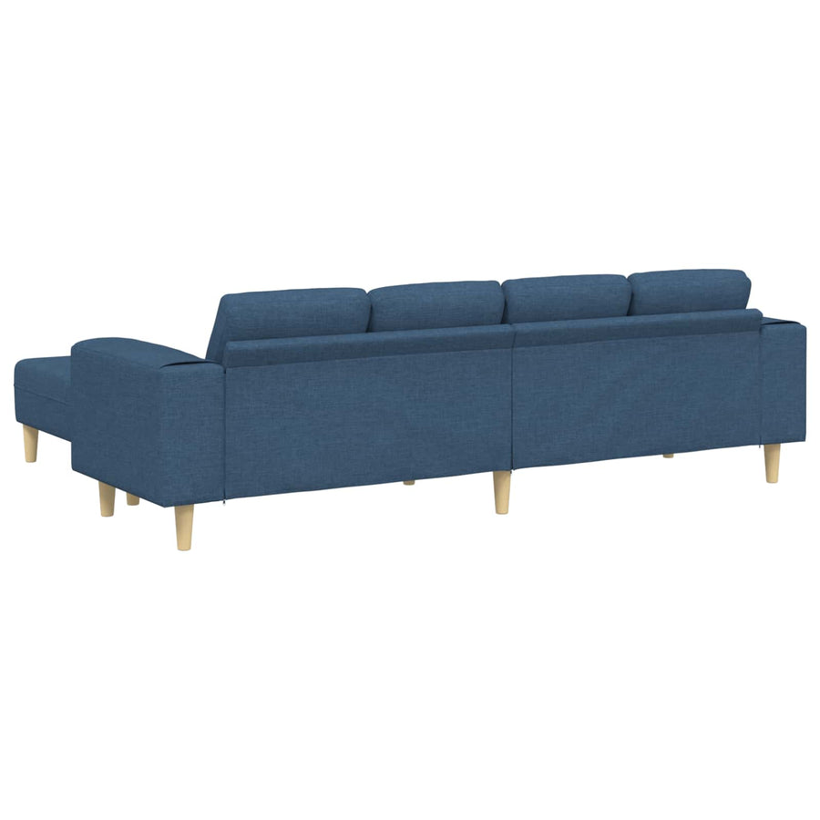 Woonkamer Bank 3 Pcs Polyester Blauw